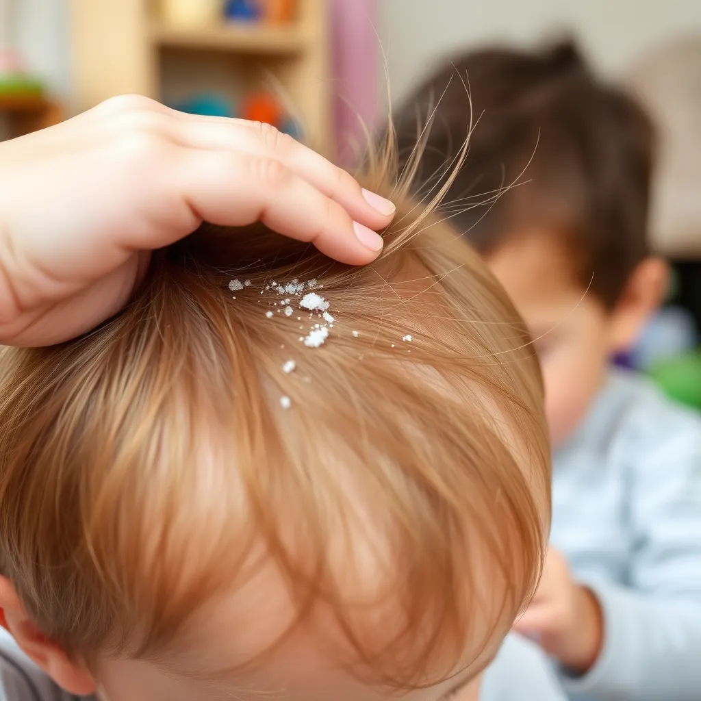 Strupki na głowie u dziecka – skąd się biorą?