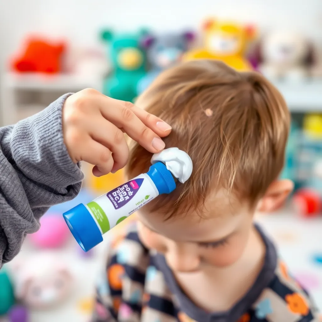 Jakie są metody leczenia strupków na głowie u dziecka?